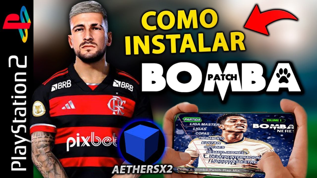 COMO JOGAR BOMBA PATCH 2024 100% ATUALIZADO NO AETHERSX2 ANDROID SEM ERROS PARA CELULAR