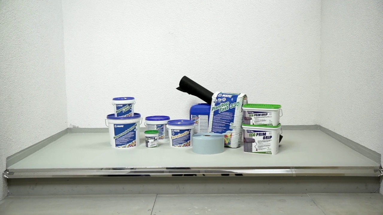 MAPEI | Systém pre balkóny bez použitia dlažby