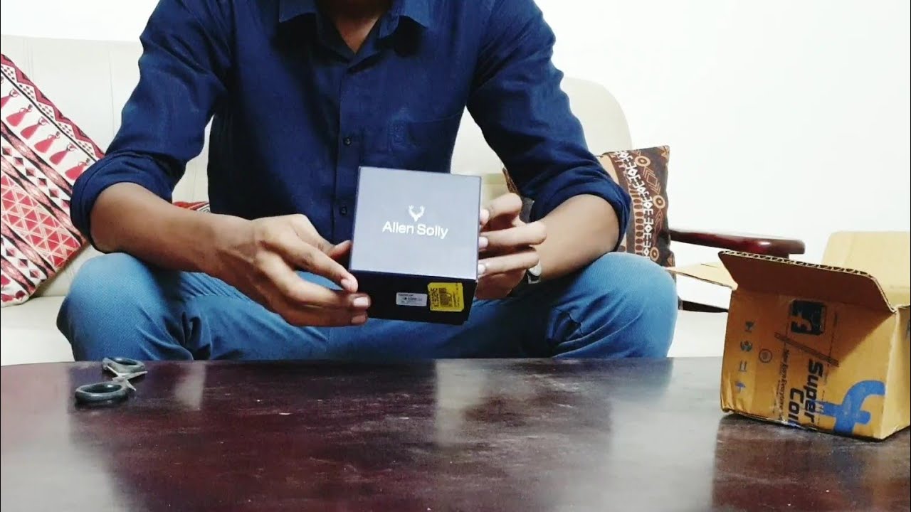 ALLEN SOLLY 🦌Latest watch unboxing and wrist ON