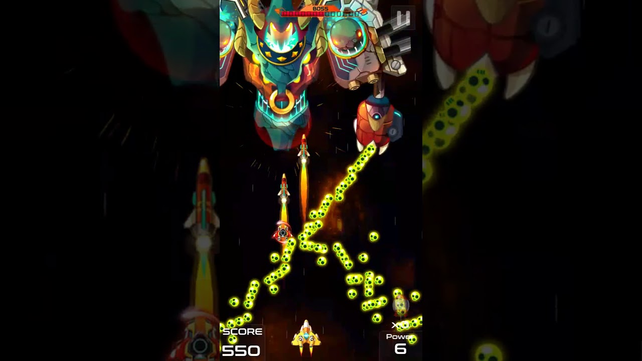 Boss Mission 6 Normal Mode | Galaxy Shooter: Space Attack