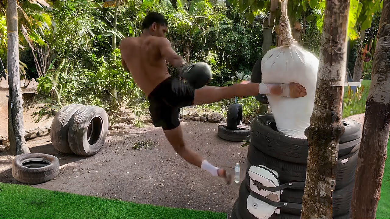 Muay Thai Training Power 💥 | Amazing Muay Thai Skills & Kick Practice | TKD Action