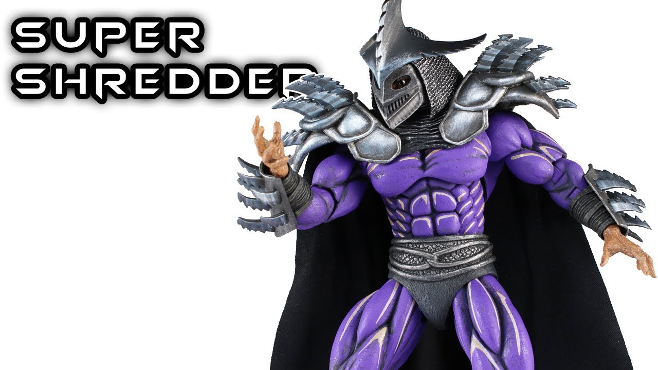 NECA SUPER SHREDDER Teenage Mutant Ninja Turtles Live Action Movie Action Figure Review