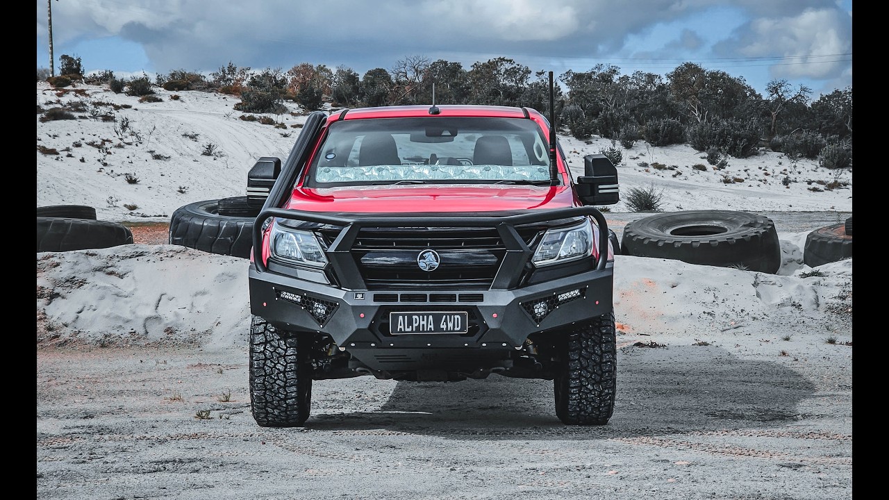 Руководство по установке защитной дуги Alpha Pack/Predator на Holden Colorado RG 2016+