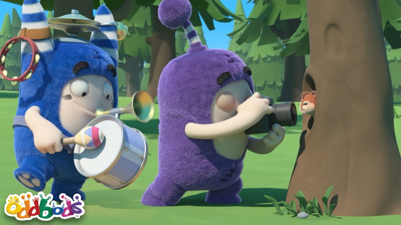 Pogo Meets His Match! 😂 The Super Annoying Twitcher Bird | Oddbods | Kids Tv Shows