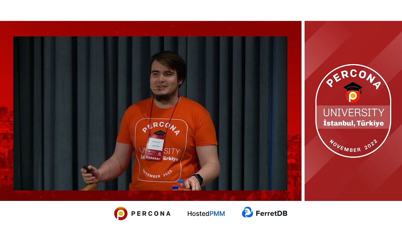 Getting Started with Percona Monitoring and Management -  Sergei Krupnik - Percona University