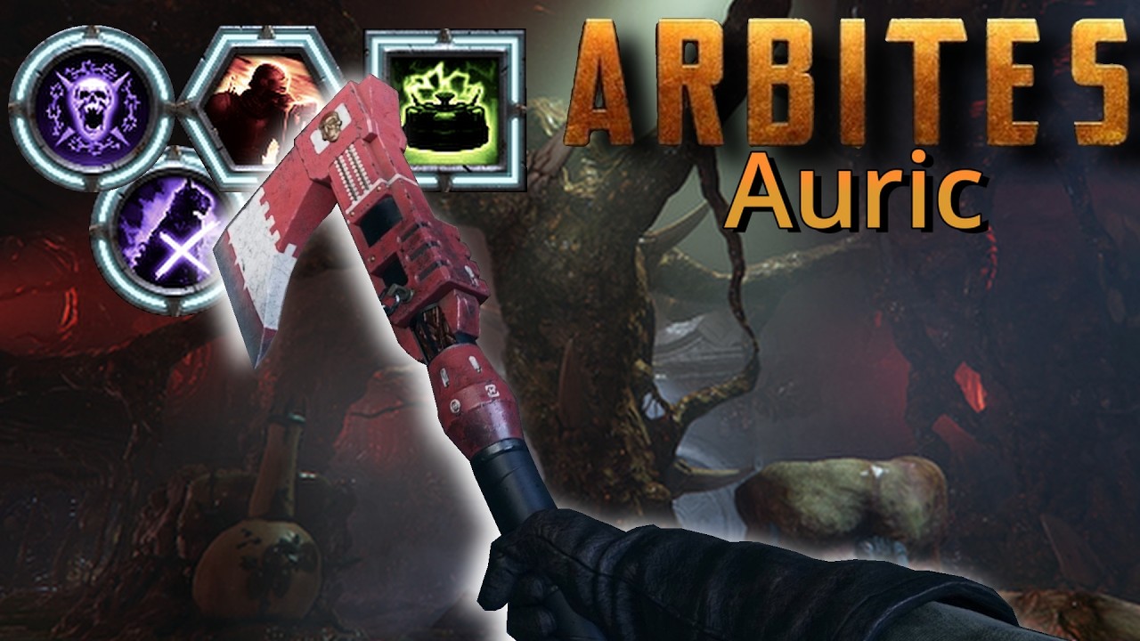 Auric Hab Dreyko: Bounty Hunter Arbites, Tactical Axe/Stub Pistol - Darktide 40k