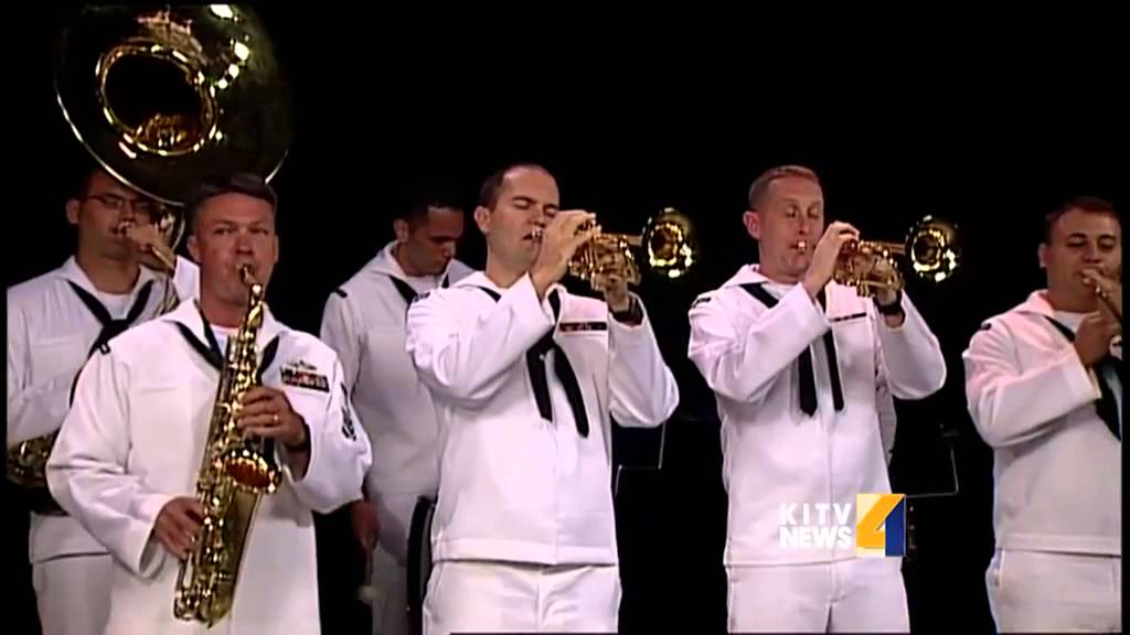 The US Pacific fleet band starts our Monday off right