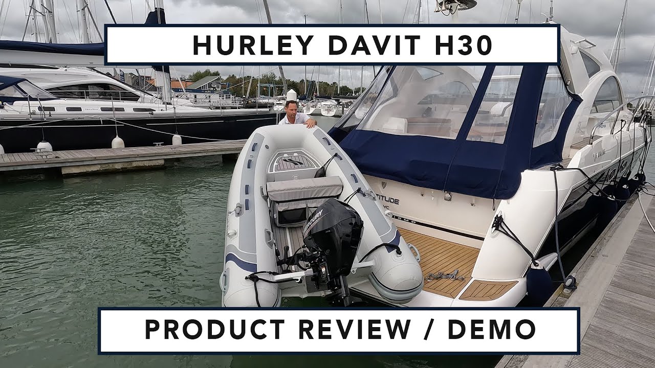Hurley Davit System H30 Product Review and Demonstration - See the Hurley Davit in Action!