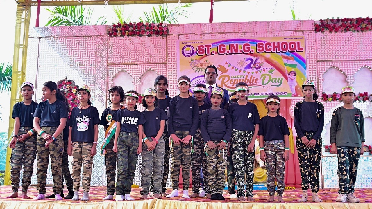 Powerful Patriotic Dance by Girls 🇮🇳 | 26 January 2026 | St GNG School