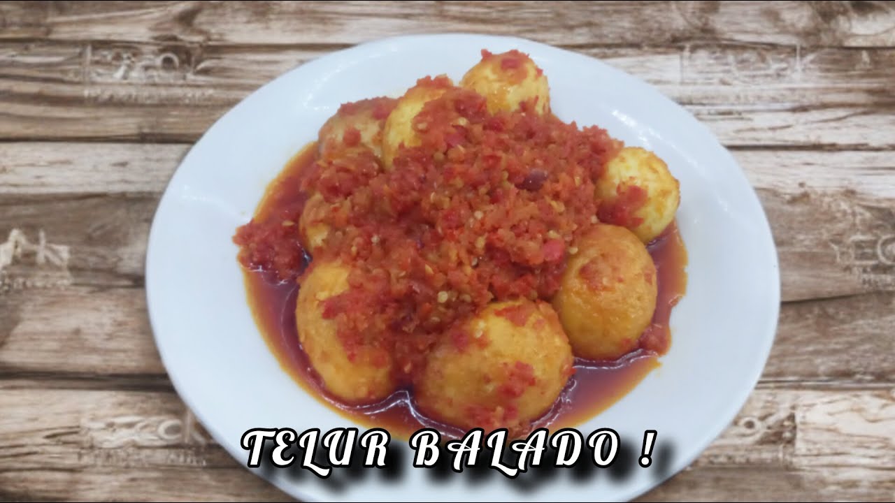 Telur Balado | Pedas Gurih Bikin Nambah Nasi 🔥