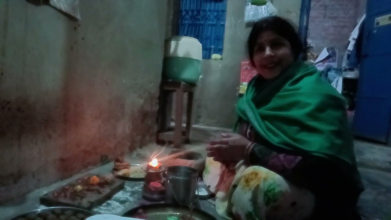 सकट चौथ की पूजा 🙏🙏#pooja #trendingvideo #viralvideo #newvideo