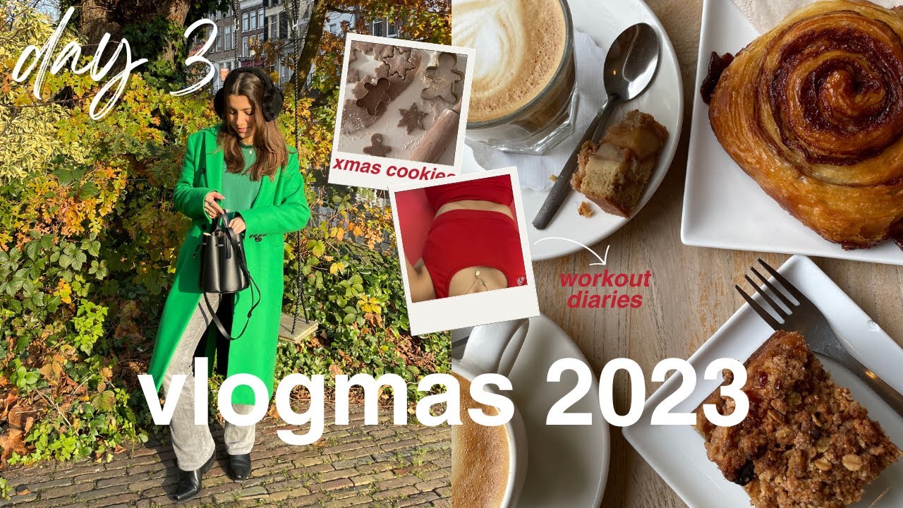 VLOGMAS #3⭐️ biscotti natalizi, prima neve, workout diaries, podcast & more