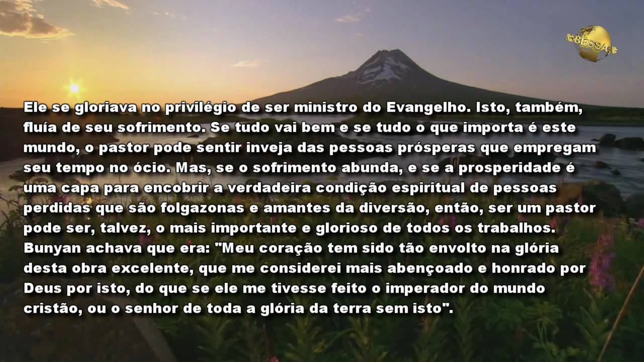 Escrevendo a Igreja Afligida - John Bunyan (1628-1688)