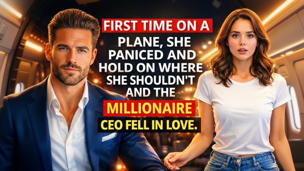 First plane flight, she PANICKED, held where she SHOULDN'T and the MILLIONAIRE CEO FELL in LOVE