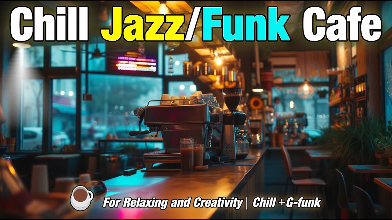 Ultimate Café Jazz Funk Chill Radio 🎧 | Lo-fi Beats to Relax & Create