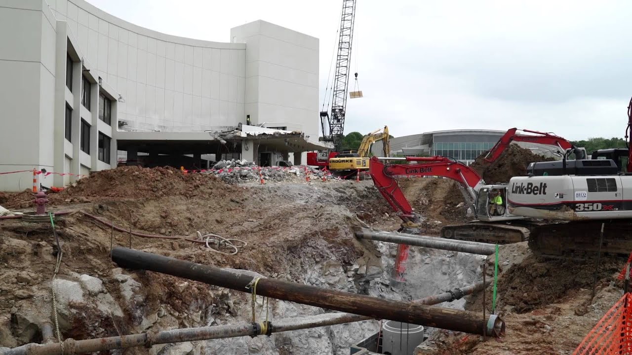 Assembly Hall Phase 1 Construction