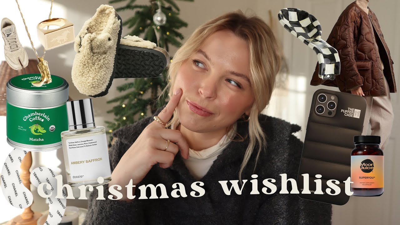 my christmas wishlist + gift ideas (2021 holiday gift guide)