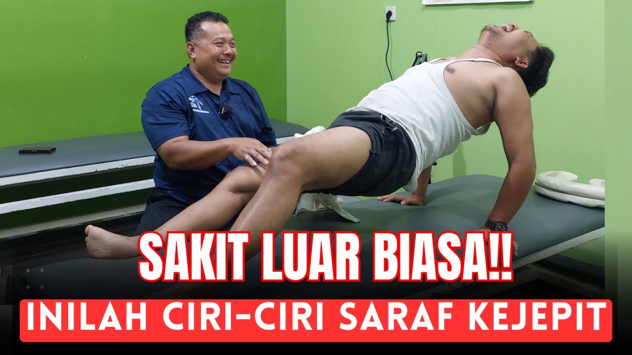 MCO ARIF - SAKIT LUAR BIASA!! INILAH CIRI CIRI SARAF KEJEPIT