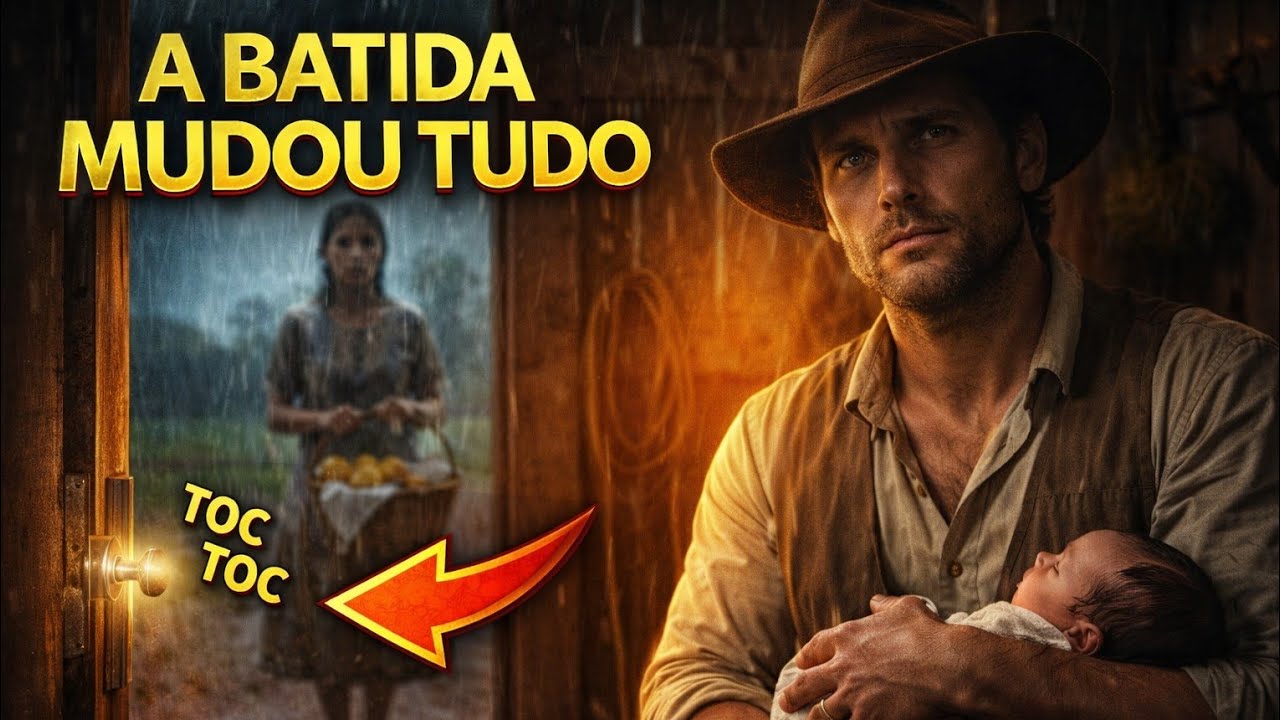 SOZINHO COM O BEBÊ FAMINTO, O CAIPIRA OUVIU UMA BATIDA NA PORTA — E TUDO MUDOU