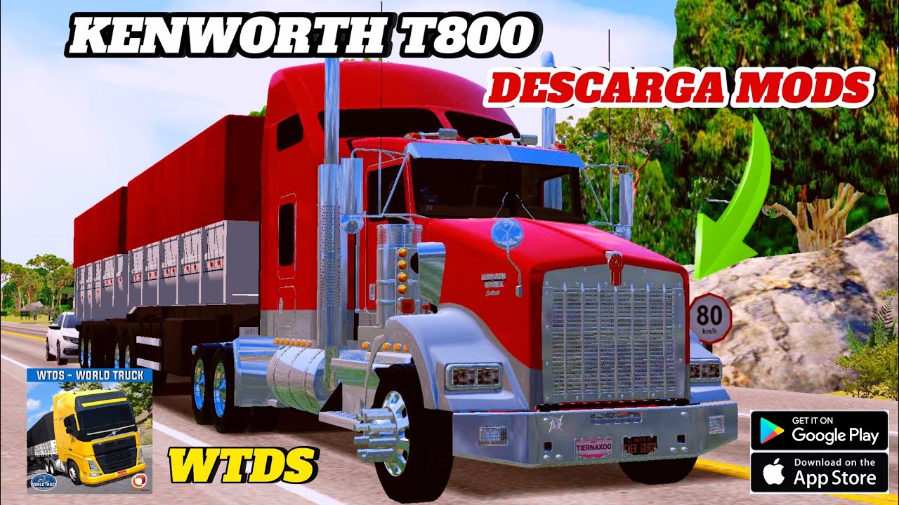 Liberación de Mods Kenworth T800 | World Truck Driving Simulator 
