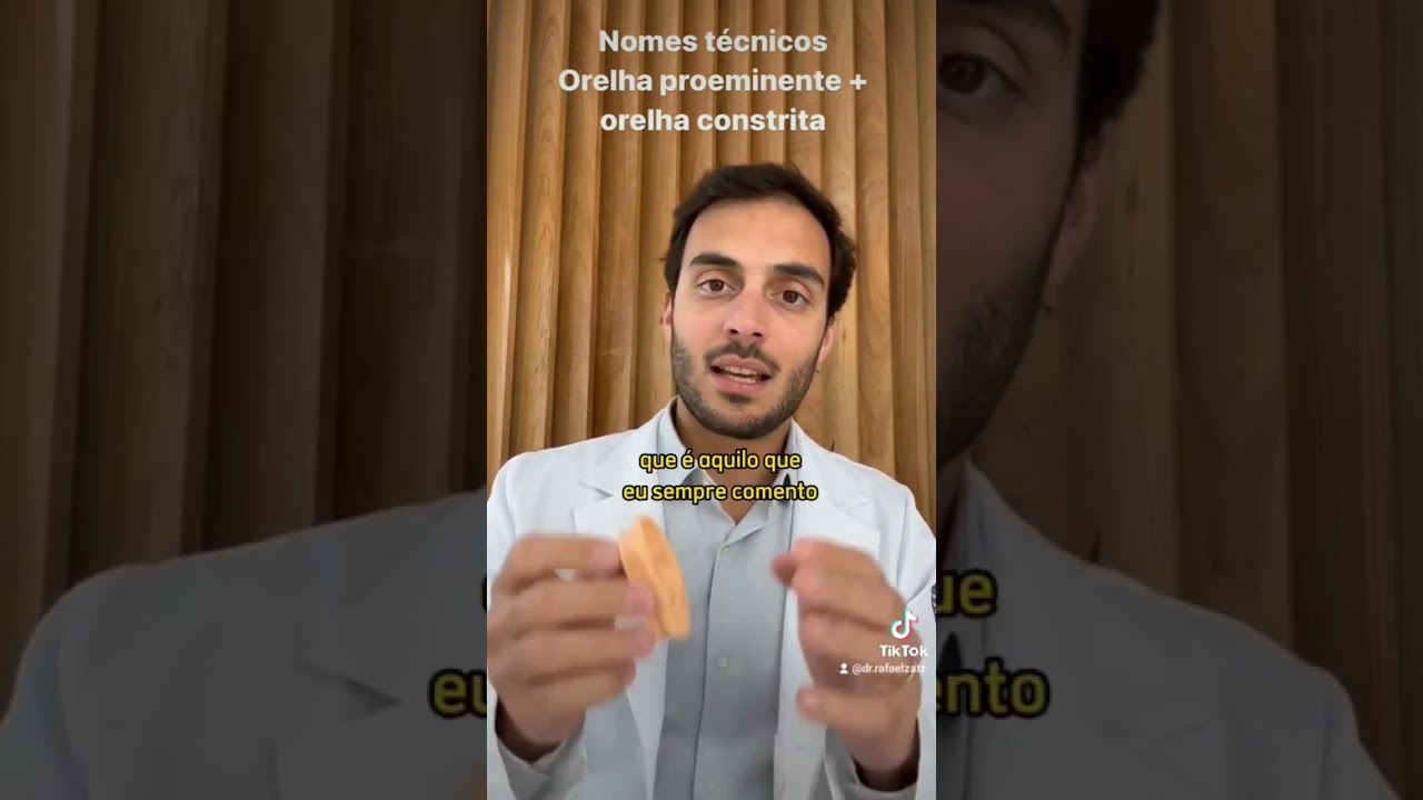 Orelha constrita ( cupear).Caso de paciente
