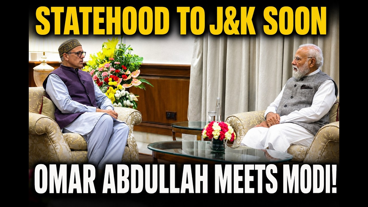 BIG UPDATE: Will J&K Get Statehood Back? Omar Abdullah Meets PM Modi!
