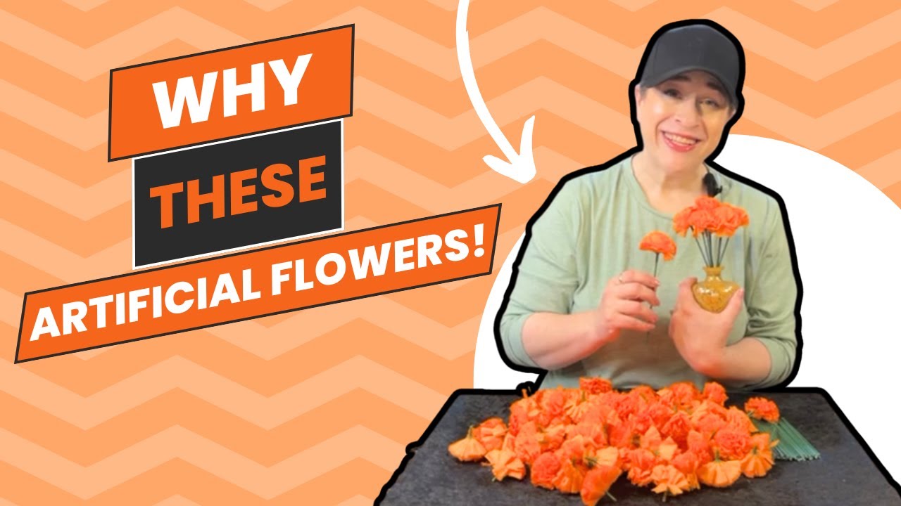 Review of of these Artificial Marigold Flowers