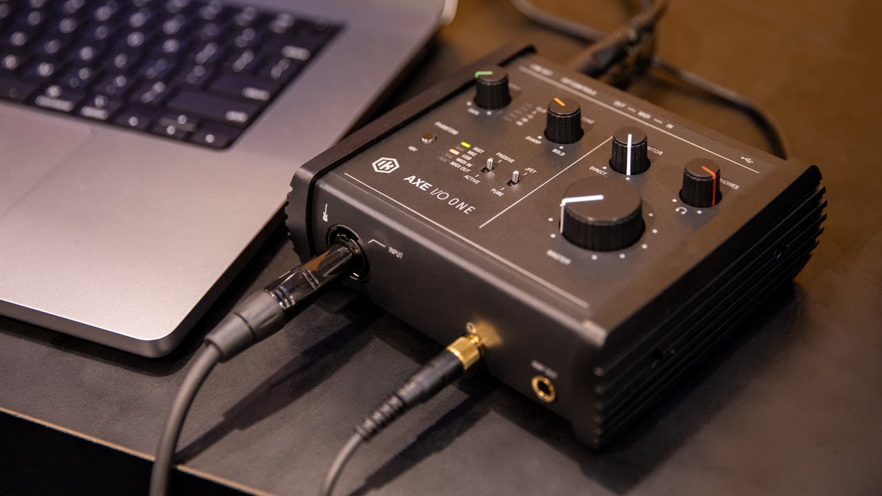 IK Multimedia AXE I/O ONE: одноканальный аудиоинтерфейс USB-C | Демонстрация и обзор на выставке ...