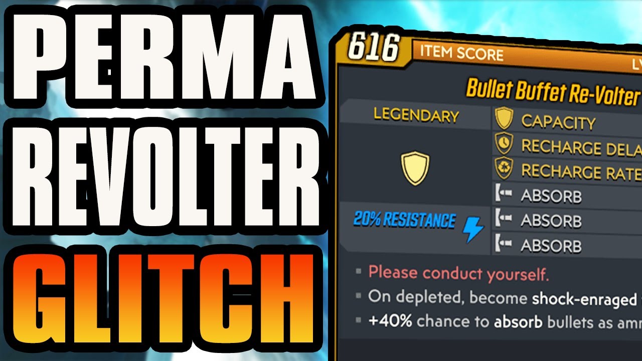 Borderlands 3 Perma Revolter Glitch! How To Get Revolter Into Arms Race!