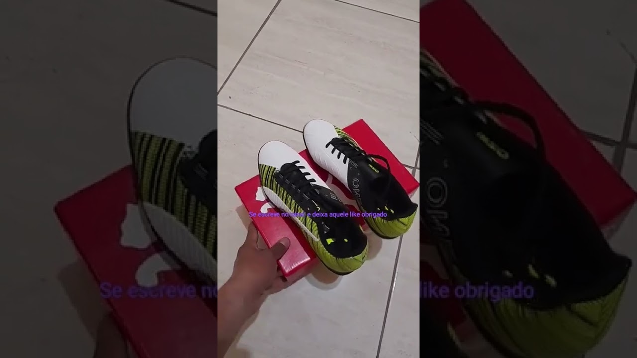 chuteira puma one muito top e leve fa&ccedil;o muitos gols com ela.