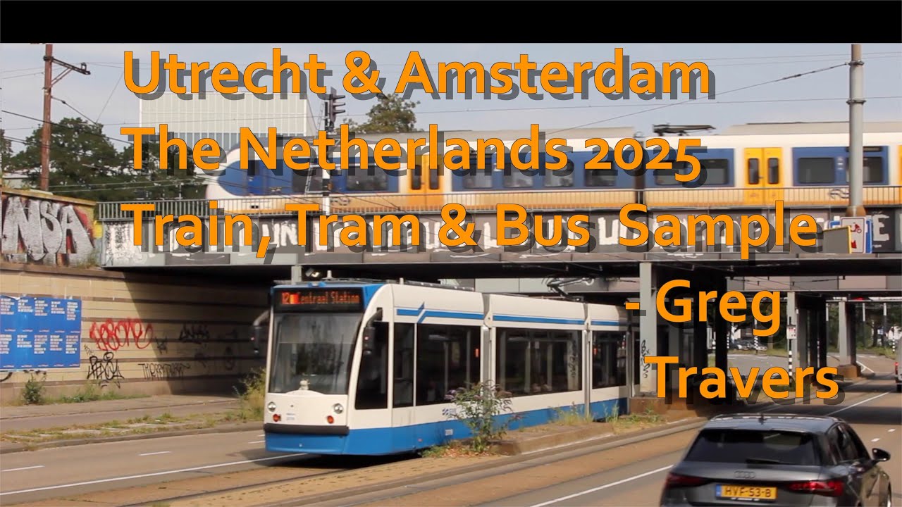 Amsterdam and Utrecht, The Netherlands on 13 August 2025. Sample, see and ride both systems.