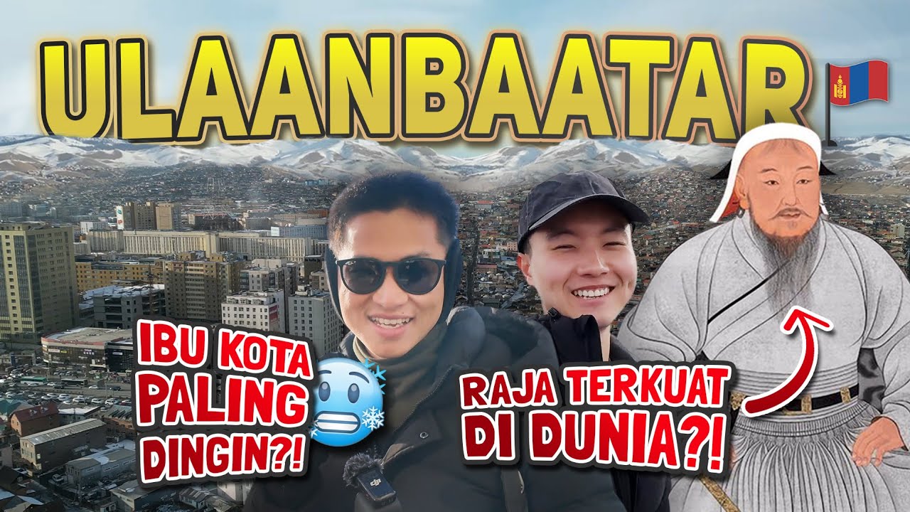 Ibu Kota TERDINGIN (-20°C🥶) dan TERMACET di DUNIA😱⁉️ Selamat Datang di Ulaanbaatar, MONGOLIA🇲🇳