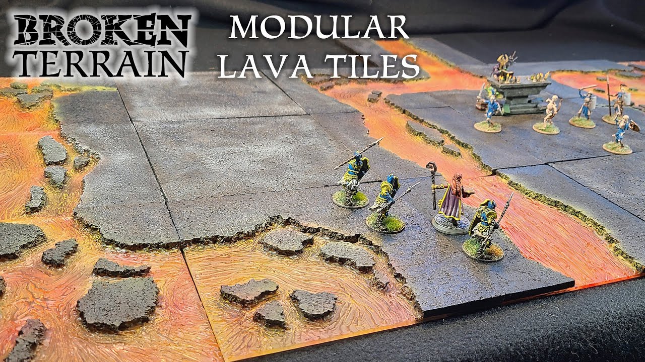 Modular Lava Tiles
