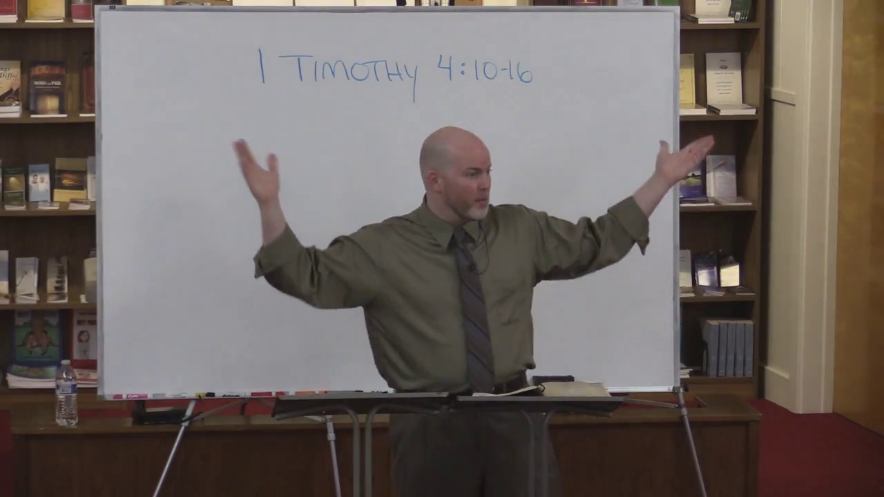 1 Timothy 4:10-16 - Be Thou An Example
