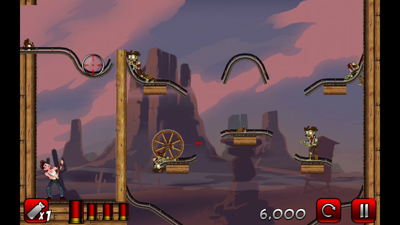 Stupid Zombies 2 - Wild West -  Level (Day) 99