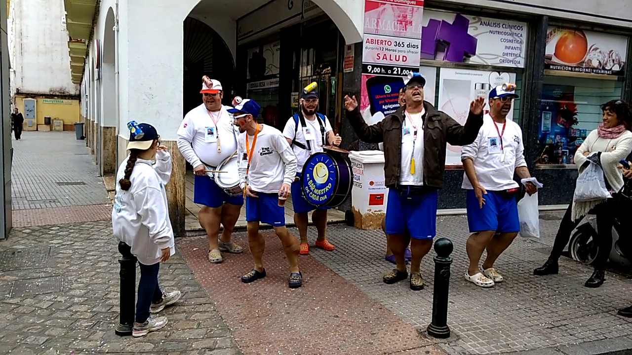 Los deportistas (Carnaval de C&aacute;diz 2017)