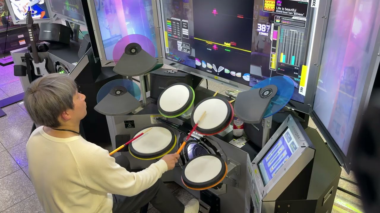 【GITADORA GW DELTA】 Life is beautiful  MASTER Drum 