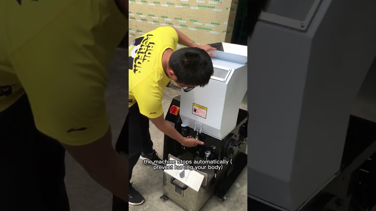 Low Speed Industrial Plastic Crusher Granulator Grinder OG-2LS For Sprues Defects