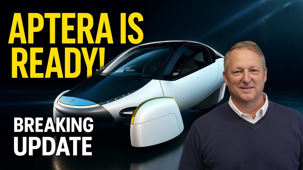 Aptera наконец-то выпускает автомобили по повторяющейся линии — это грандиозно!