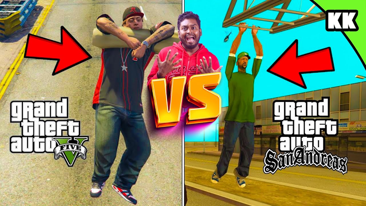 GTA 5 Things Copied From GTA San Andreas! (தமிழ்) #mrkk #gta #gta5 #gtasanandreas