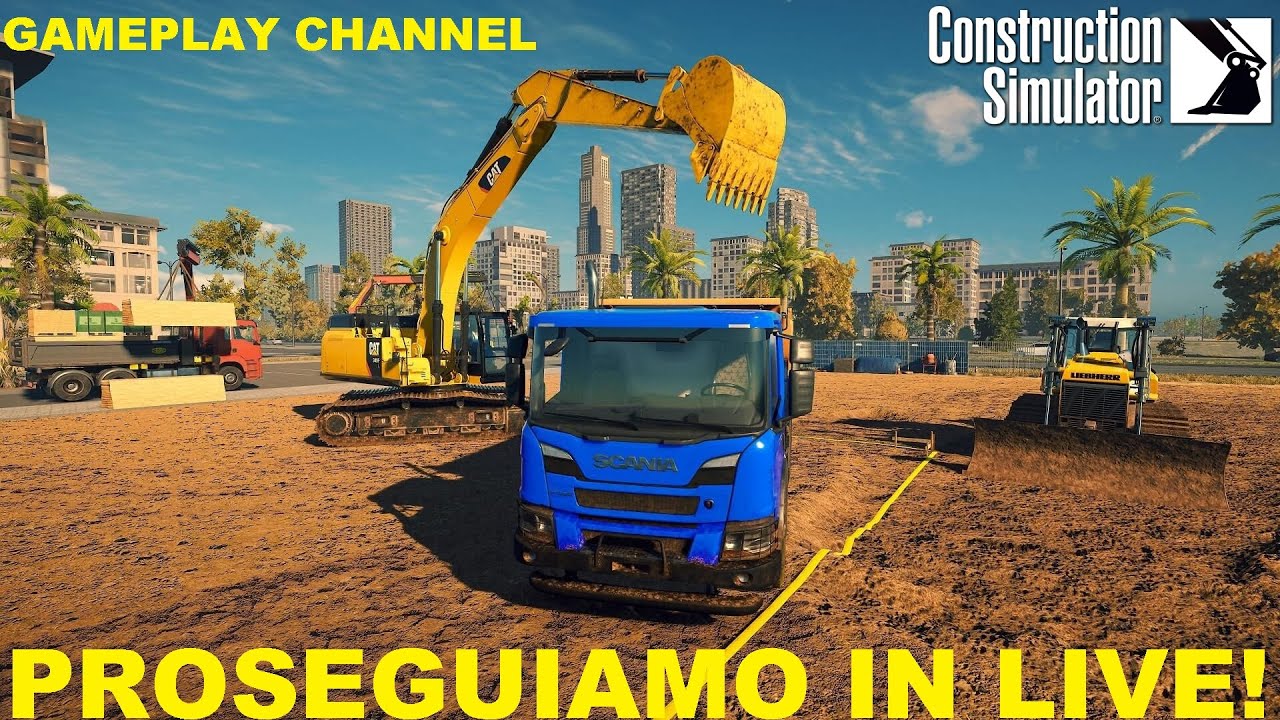 PROSEGUIAMO IN LIVE!  | Construction Simulator | Full HD ITA