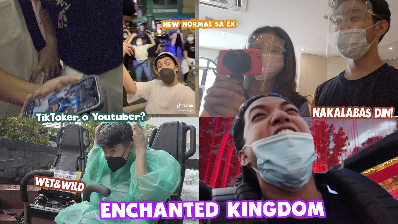 Nagpunta ng Enchanted Kingdom para mag TIKTOK | Vlogmas #2
