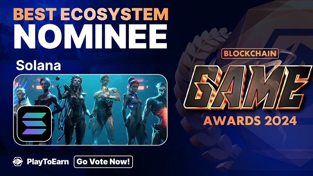 🏆 Top 5 Play To Earn Games on Solana - Best Ecosystem Nominee
