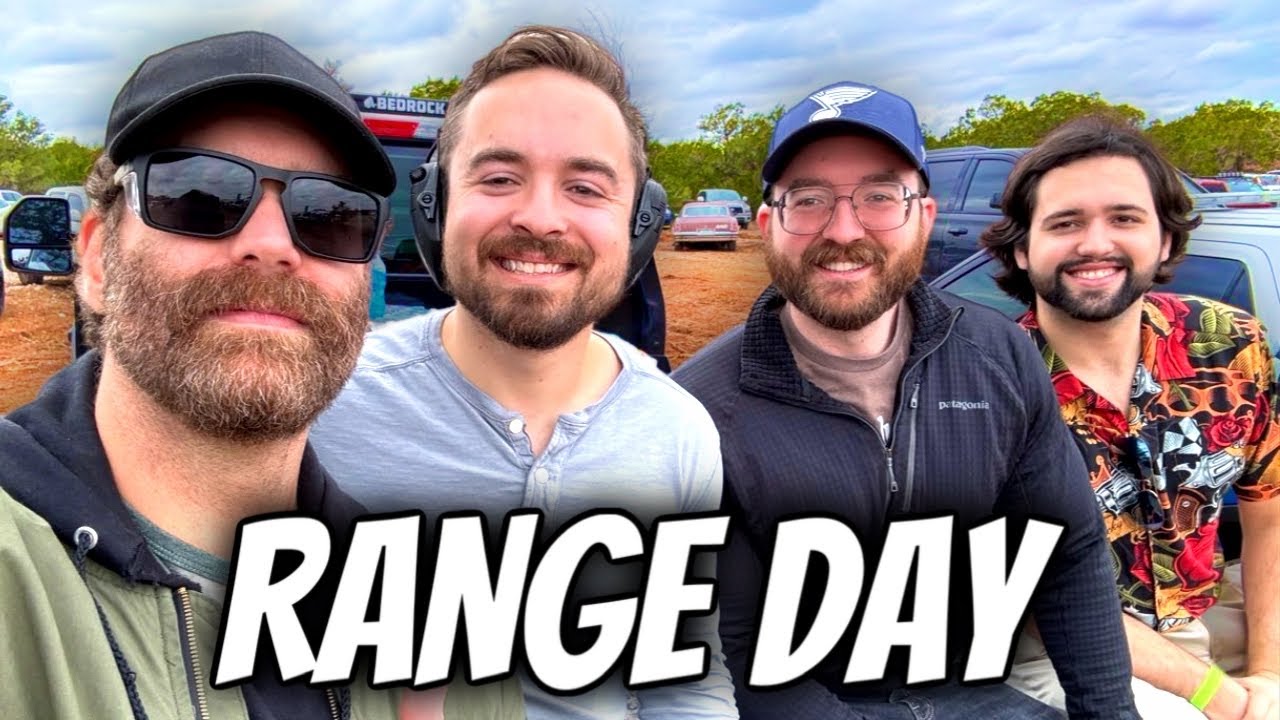 Taylor went to the BIGGEST YouTuber Range Day Ever