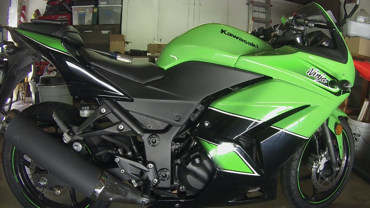 How to Replace a Footpeg on a 2011 Ninja 250