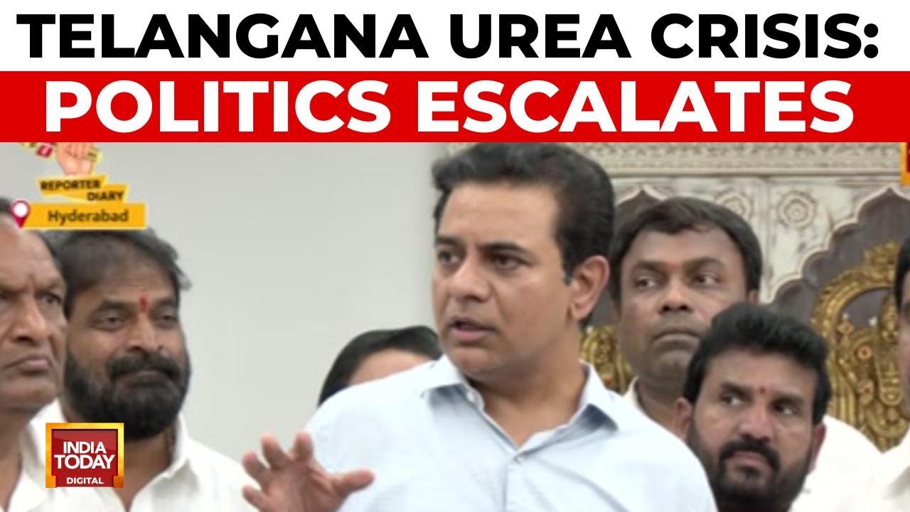 Telangana Urea Crisis: Farmers in Distress as State, Centre & BRS Trade Blame