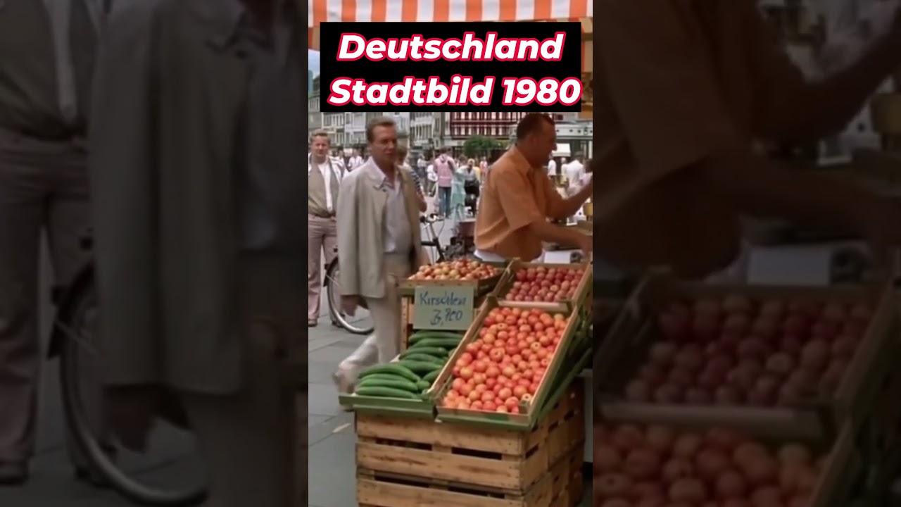 Deutschland Stadtbild 1980  #80er #nostalgie  #deutschland