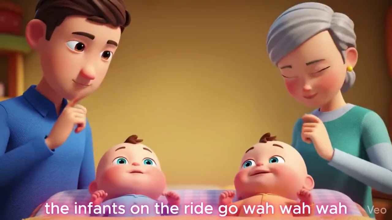 Wheels on the Bus song for nursery kids
