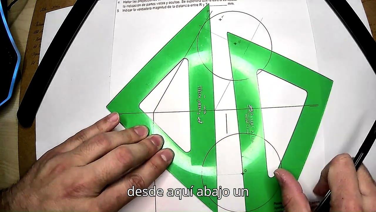 Sistema Diédrico Selectividad Andalucía 2024 Problema 1