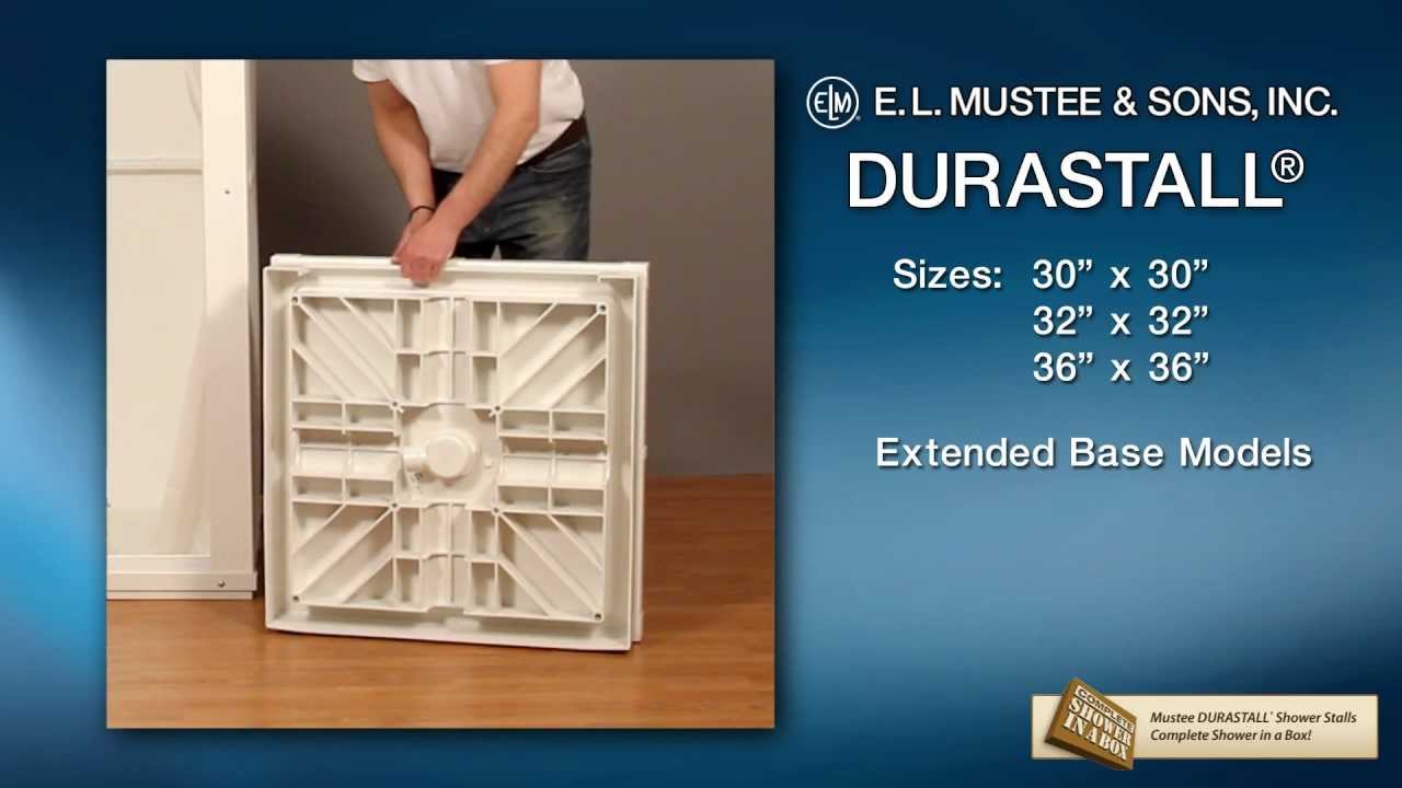 Видеообзор душевой кабины DURASTALL® со стандартным поддоном